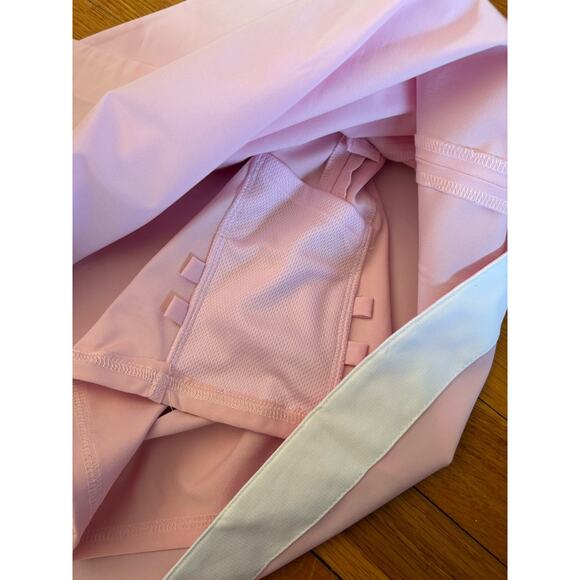 Vineyard Vines Performance Skort Small Pink Colorblock Active Pickleball Preppy - Picture 12 of 14